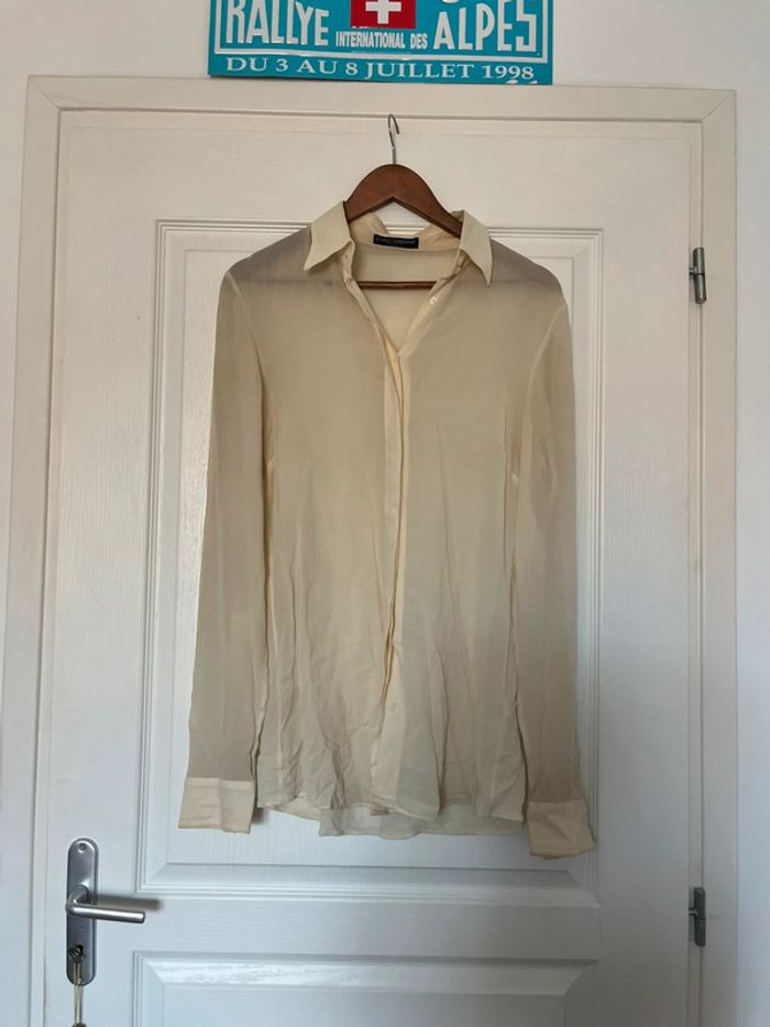 Chemise en soie - dolce & gabbana - 42 - photo numéro 2