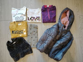 Lot 4 ans hiver fille 8 articles
