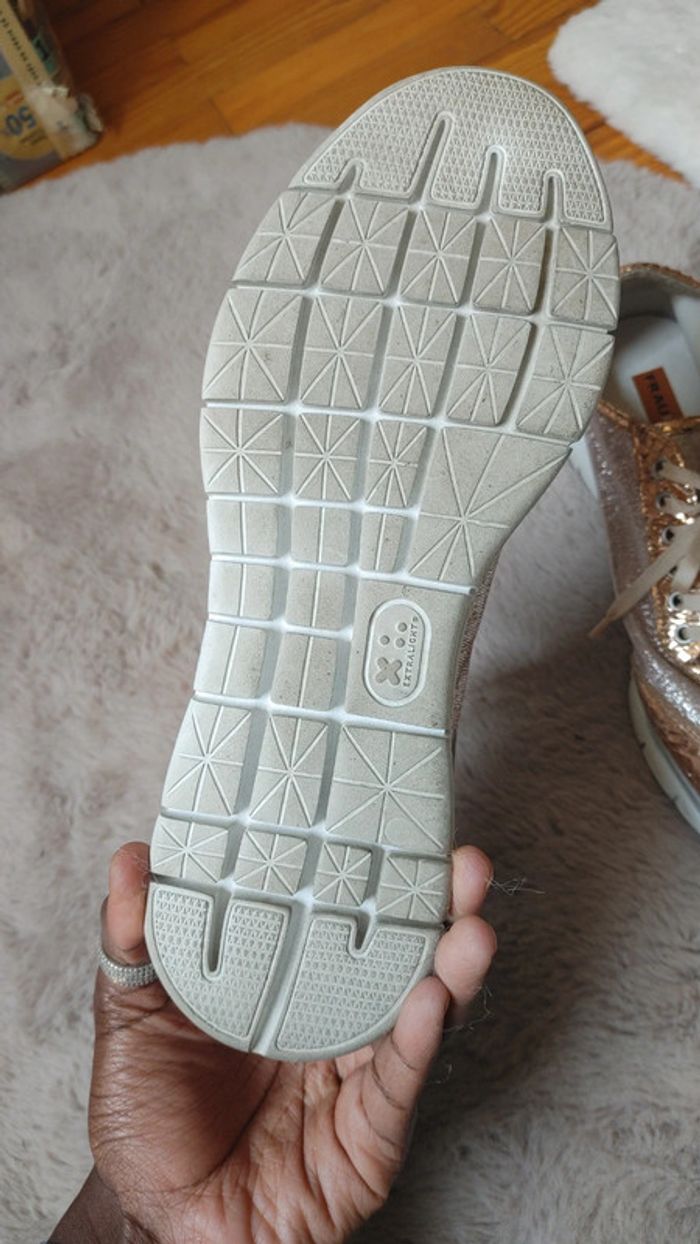 Basket été légère en cuir et mesh - photo numéro 13