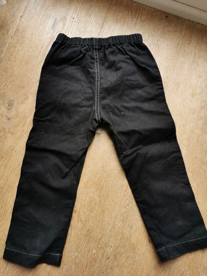 Pantalon noir les petits sont comme ça. - photo numéro 2