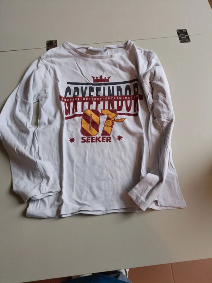 T-shirt manches longues Harry Potter 10 ans p - photo numéro 2