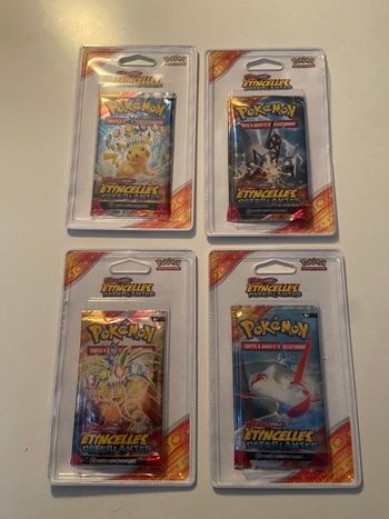 Artset blister pokémon étincelles déferlantes 