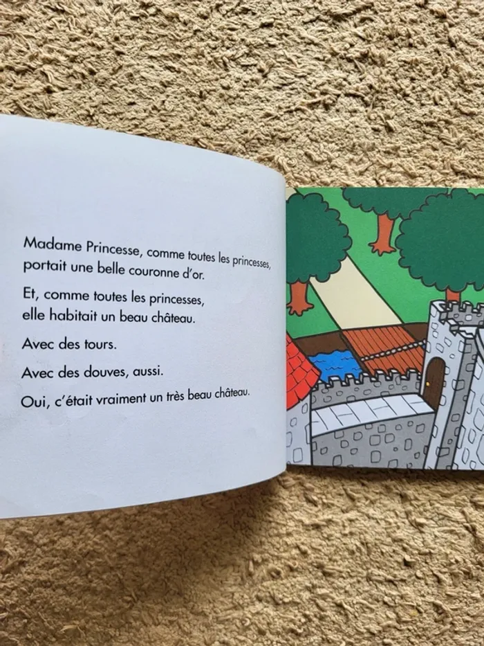 Livre enfant "Madame Princesse" de Roger Hargreaves - photo numéro 4