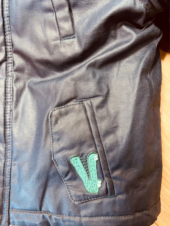 Taille 2 ans manteau 2 en 1 garçon DPAM bleu marine 💙 - photo numéro 6