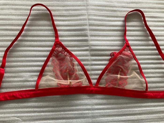 Soutien-gorge rouge Undiz - photo numéro 5
