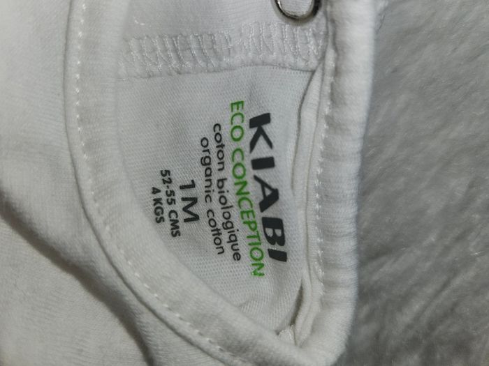 T-shirt bébé 1 mois – Kiabi Eco-conception - photo numéro 4
