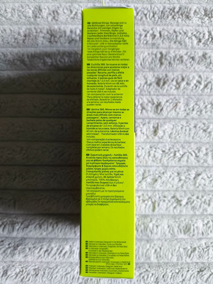 tondeuse électrique Philips OneBlade 360 - photo numéro 4