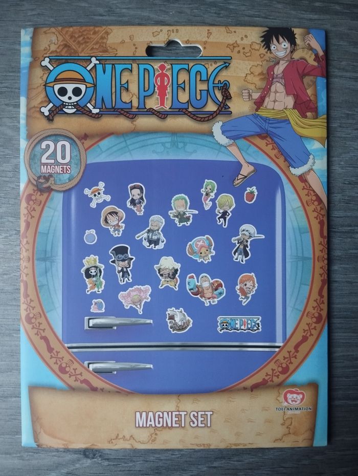 One Piece : Set de 20 Magnets Chibi - photo numéro 2