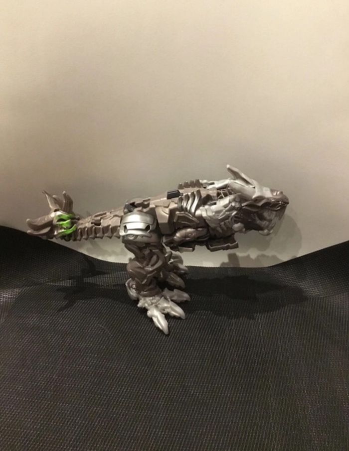 Transformers Grimlock armor up Turbo robot et dinosaure +20cm Hasbro - photo numéro 2