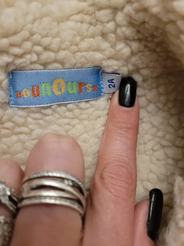 Manteau façon peau de mouton 2 ans - photo numéro 2