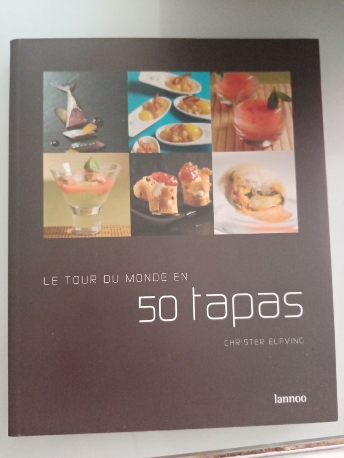 Livre le tour du monde en 50 tapas (christer elfving)
