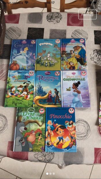 8 Livres Disney