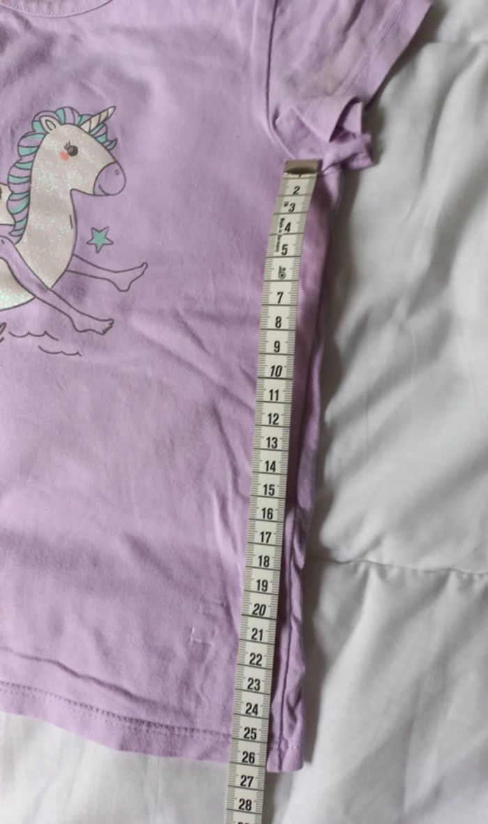 T-shirt mauve t5 - photo numéro 5