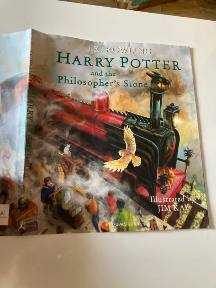 Couverture livre, Harry Potter et la pierre philosophale - photo numéro 2