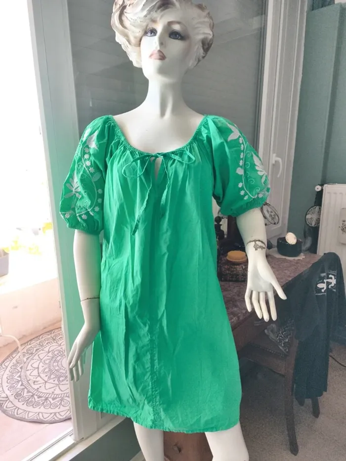 Robe verte 38