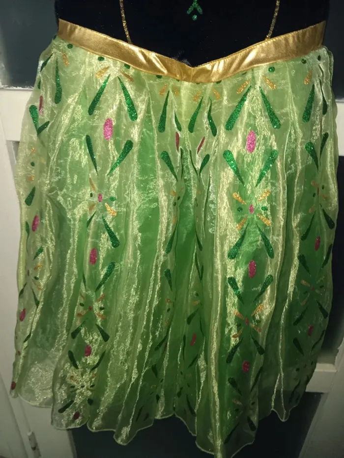 Robe de princesse Anna 8/10 ans La Reine des Neiges enfant - photo numéro 2