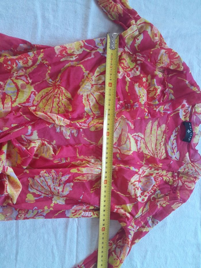 Beau cache cœur voile fleuri One Step petit 40 - photo numéro 6