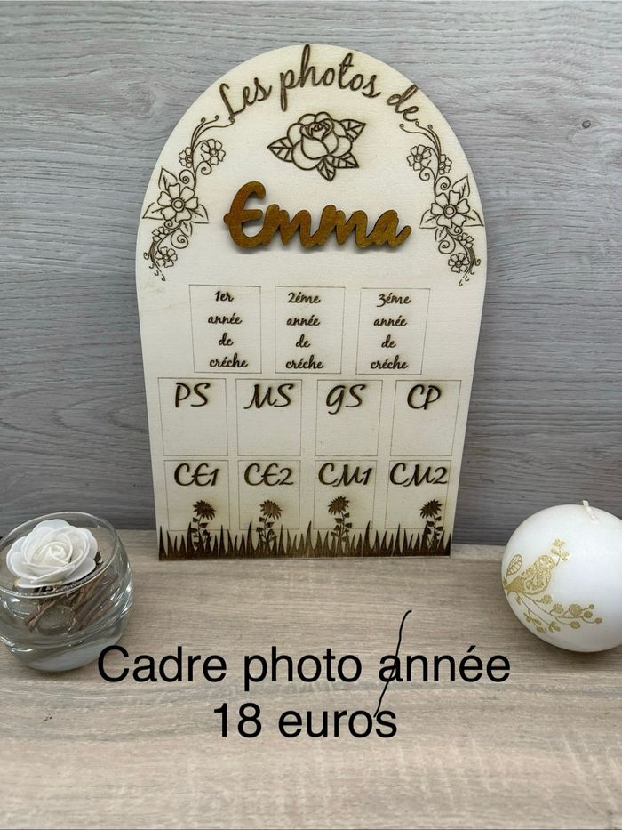 Cadre photo de classe