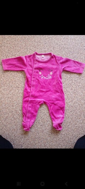 Pyjama velours