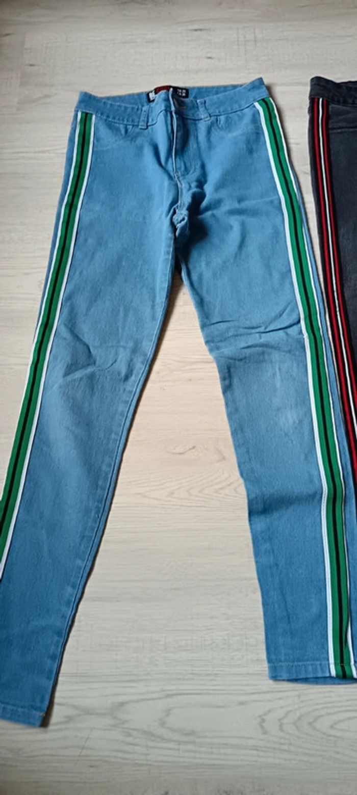 Lot deux pantalon S 36 Jennyfer femme ado - photo numéro 6