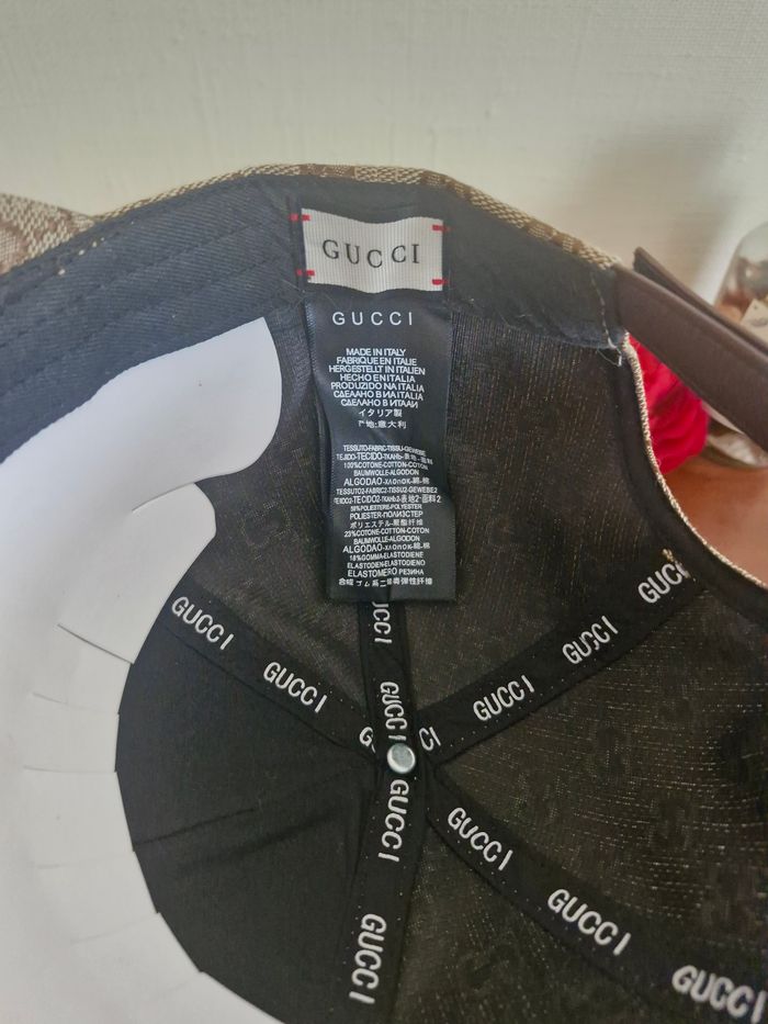 Casquette gucci beige - photo numéro 4