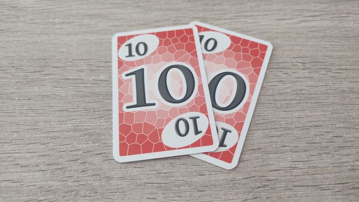 Lot x2 Carte numéro 10 n°10 pièce détachée Skyjo jeu de société #E15
