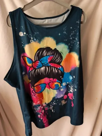 Débardeur visage - taille xl