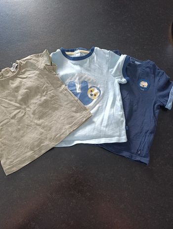 Lot de Tee shirt manches courtes