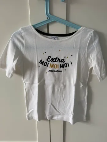 T-shirt petit bateau 6 ans