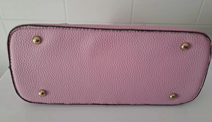 Sac à main avec bandoulière rose neuf - photo numéro 3