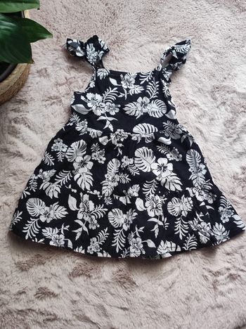 Robe imprimée fleurie 18-24mois