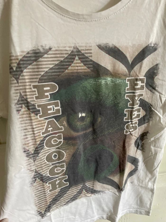 T-shirt peacock eyes M - photo numéro 2