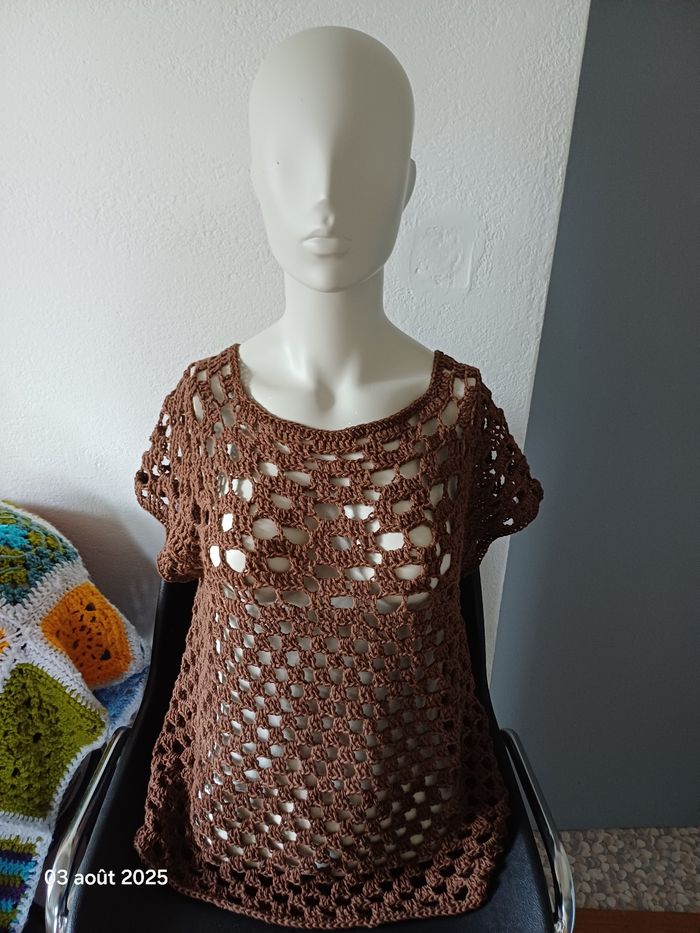 Blouse  chocolat