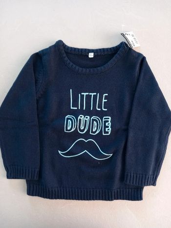 Pull bleu