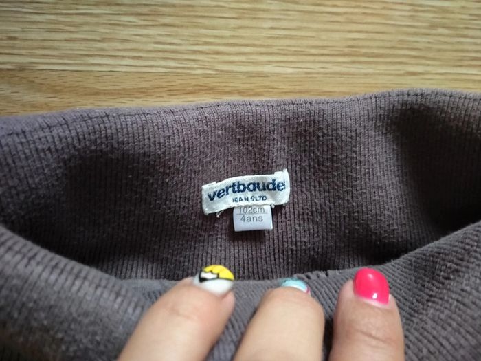 Pantacourt jean. Filles. Vertbaudet.
Taille 4 ans - photo numéro 7