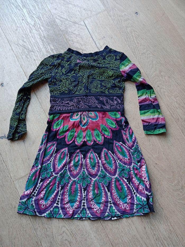 Robe Desigual colorée – Taille 4 ans - photo numéro 2