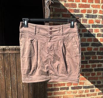🤎 Jupe marron – Cache Cache – Taille 40