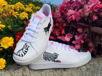 Basket Customisées Chat