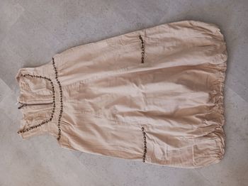 robe beige sans manches taille S Bonobo