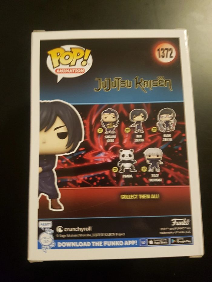 Pop! Animation jujutsu kaisen 1372 new sealed Vinyl figure in box - photo numéro 3