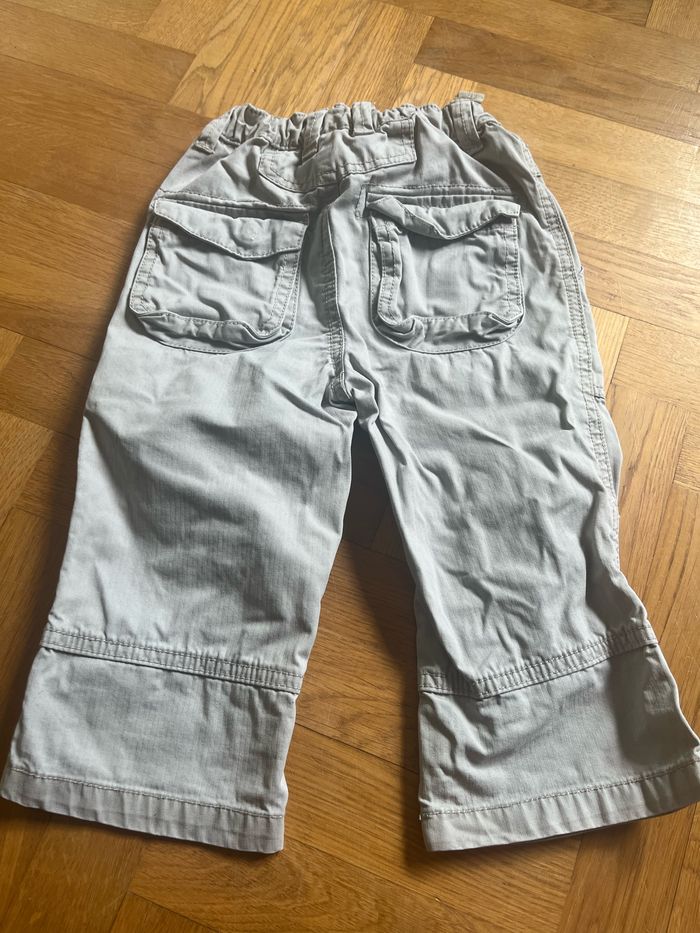 Pantalon léger beige Obaibi 18M / 81cm - photo numéro 2