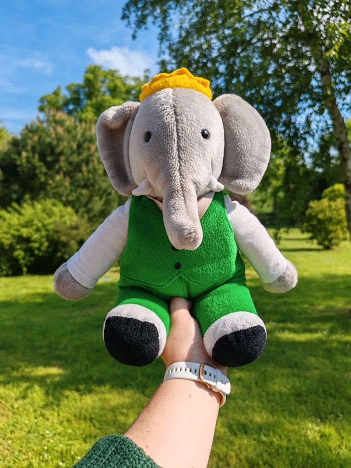 Peluche Babar vintage