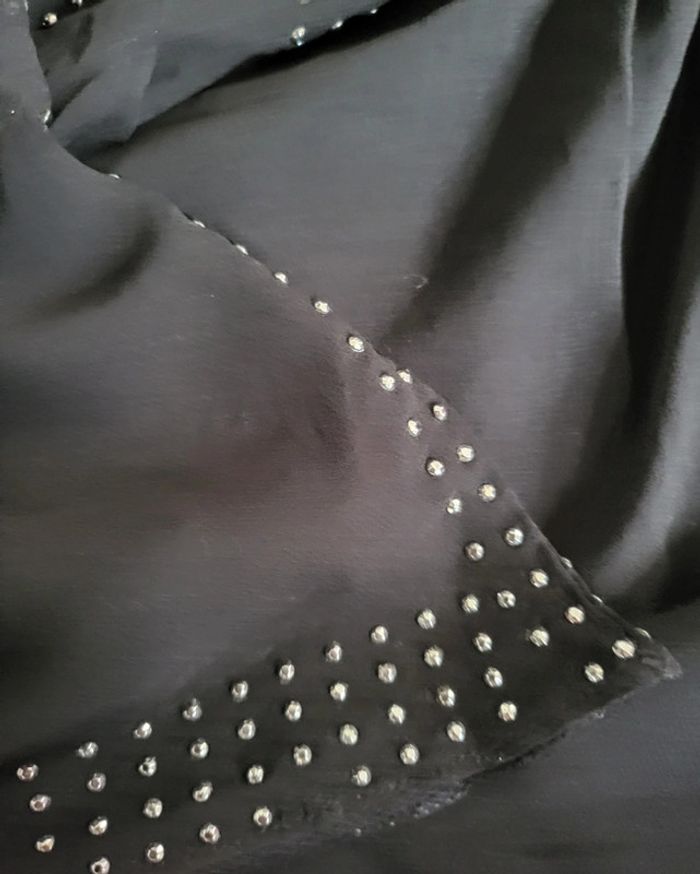 Lot 2 ponchos et un gilet festifs strass L/XL - photo numéro 16