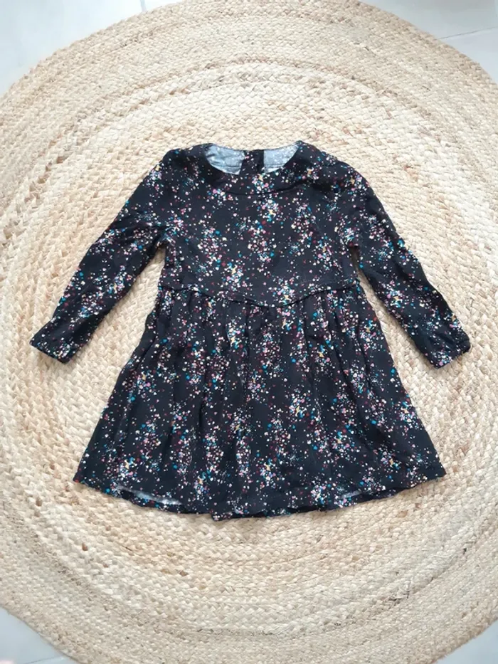 Robe manches longues DPAM 2 ans