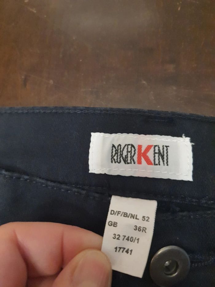 Pantalon noir coupe jeans Roger Kent fr be 52 - photo numéro 8