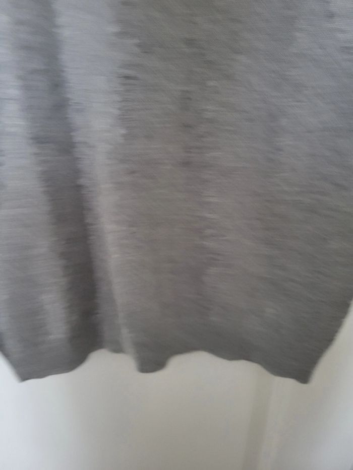 Robe grise col V Monoprix T1 - photo numéro 5