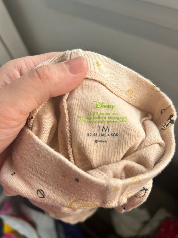 Ensemble body legging bonnet, Mickey , 1 mois - photo numéro 6