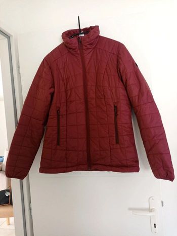 Doudoune femme bordeaux