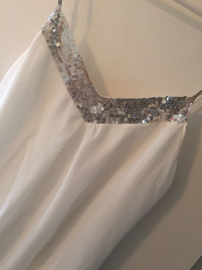 Débardeur neuf Morgan sequin taille S - photo numéro 2