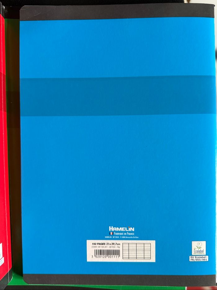 Lot de cahier grand format - photo numéro 7